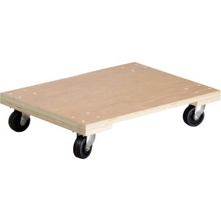 Ironton Heavy-Duty Platform Dolly — 1,000-Lb. Capacity, 30in.L x 18in.W  Dollies   Accessories