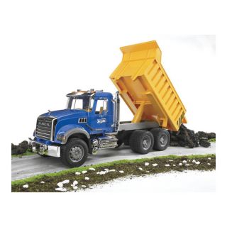 Bruder Mack Granite Dump Truck — 116 Scale, Model# 12815  Cars   Trucks