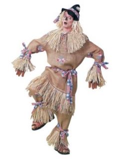 Scarecrow Deluxe Adult Halloween Costume Size Standard Clothing