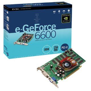 eVGA e GeForce 6600 256MB PCI Express 256 P2 N369 T6 Electronics