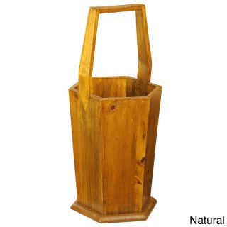 Classic Style Wooden Flower Pot