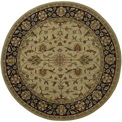 Hand tufted Camelot Wool Rug (8 Round)