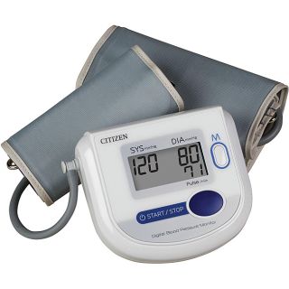 Citizen Arm Digital Blood Pressure Monitor With Adult And Large Adult Cuffs