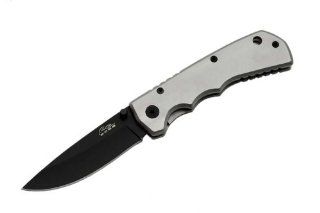 Rite Edge Silver Sentry Folding Knife  Hunting Knives  Sports & Outdoors