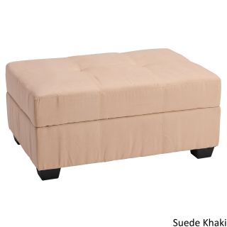 Vanderbilt Tufted Padded Hinged 36 X 24 Storage Ottoman Bench