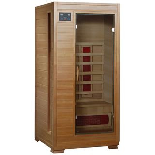 Radiant Saunas 1 person Infrared Sauna With 3 Ceramic Heaters