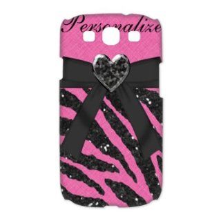 Custom Elegant Chic Girly Zebra Cover Case for Samsung Galaxy S3 I9300 LS3 259 Cell Phones & Accessories