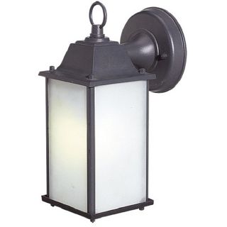 Woodbridge Lighting Basic 1 light Rust Outdoor Wall Light