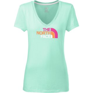 The North Face Multi Half Dome V Neck T Shirt   Short Sleeve   Womens