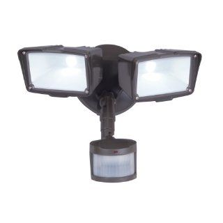 All Pro Outdoor Security MST27920LES Energy Star 270 Degree Motion Activated Twin Head LED Floodlight, Bronze   Flood Lighting  