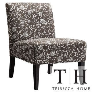 Tribecca Home Decor Floral print Lounge Chair