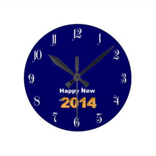 Happy New 2014 Clock