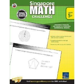 Singapore Math Challenge, Grades 5   8 Workbook Edition published by Frank Schaffer Publications (2013) Paperback Books