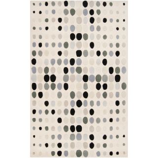 Tepper Jackson Hand tufted Contemporary Multi Colored Circles Dream Geometric Wool Rug (33 X 53)