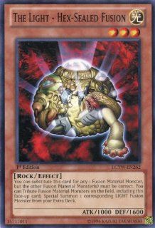 Yu Gi Oh   The Light   Hex Sealed Fusion (LCYW EN262)   Legendary Collection 3 Yugi's World   1st Edition   Common Toys & Games