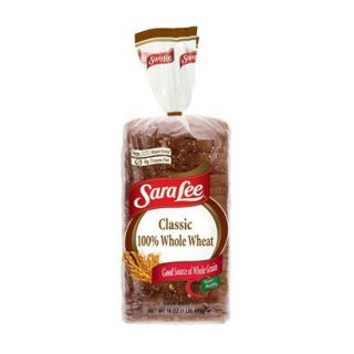 Sara Lee Classic 100% Whole Wheat Bread 16 oz.