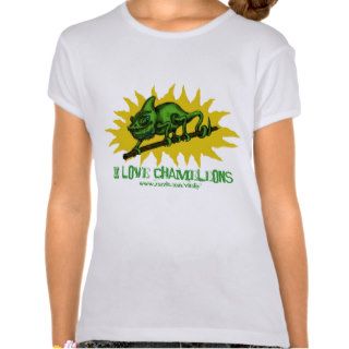 Funny chameleon baby t shirt design