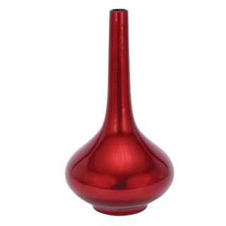 Casa Cortes Red Flare 19 inch Ceramic Vase