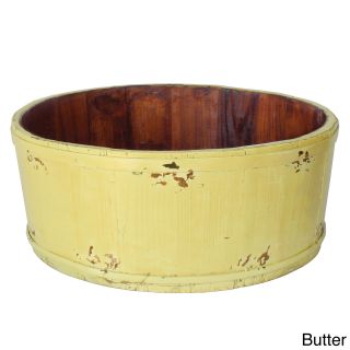 Decorative Wood Fortune Bowl