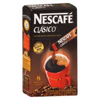 Nescafe Clasico Pure Instant Coffee Packets 8 ct