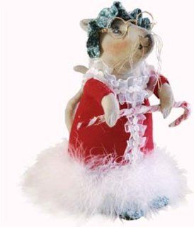 Christmas Mice Figure Grandma   Individual Nativity Figurines