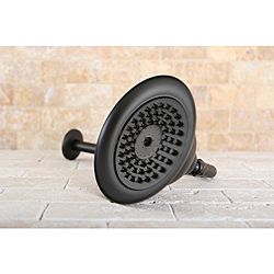 Oil Rubbed Bronze Vintage Bell 6 in Shower Head With Shower Arm