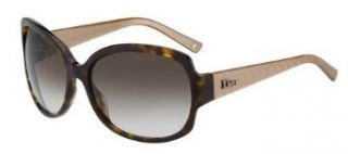 Dior Sunglasses Dior Granville 1/S 0I61 Dark Havana / Beige Gold (JS gray gradient lens) Size 6116 Clothing