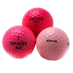 Pink Mixed Model Golf Balls (pack Of 36) (recycled)