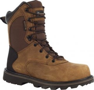 Rocky Men's 8 Inch Core Durability Brown Boots Style R6546 Shoes