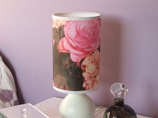 small tube flowers lampshade by judy holme