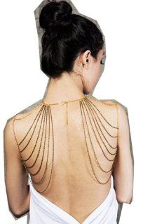 WIIPU Noble Queen Dance party shoulder Crossover Body Belly Harness Body Chain(wiipu C266) Jewelry