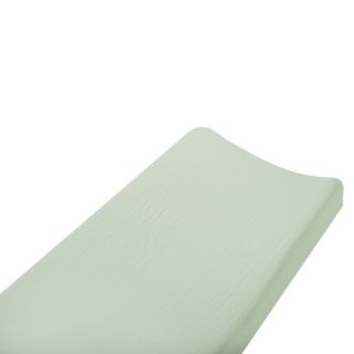 Aden & Anais solid sage changing pad cover