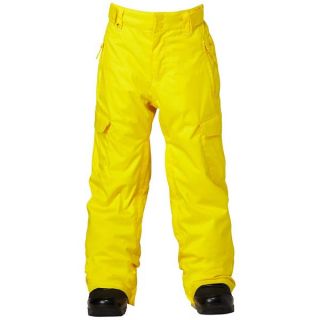 Quiksilver Porter Snowboard Pants Cyber Yellow   Kids, Youth 2014