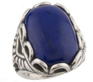Carolyn Pollack Heaven Stone Lapis Ring —