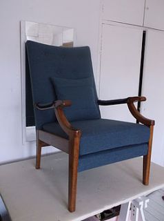 vintage cintique armchair by the london chair collective