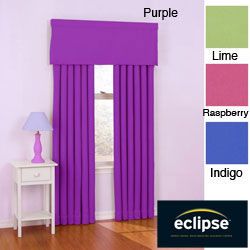 Eclipse 63 inch Twill Curtain Panel Pair