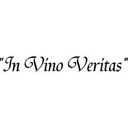 In Vino Veritas Vinyl Wall Art Quote