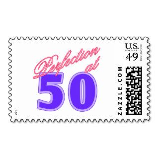50th Birthday Gift Idea Postage Stamps