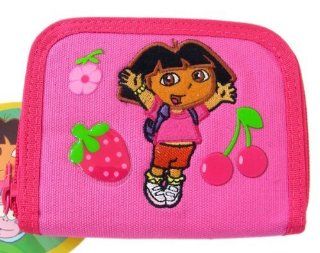 Nick Jr Dora The Explorer Wallet   Strawberry & Cherry zip wallet Toys & Games