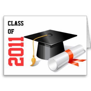 Graduation photo card