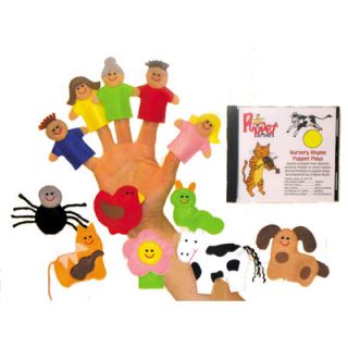 Get Ready Kids Nursery Rhymes Finger Puppet and CD Set