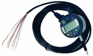 Mitutoyo 543 281B Absolute LCD Digimatic Indicator ID C, with GO/NG Signal Output Function, M2.5X0.45 Thread, 8mm Stem Dia., Flat Back, 0 0.5"/0 12.7mm Range, 0.00005"/0.001mm Graduation, +/ 0.00012" Accuracy Electronic Indicators Industri