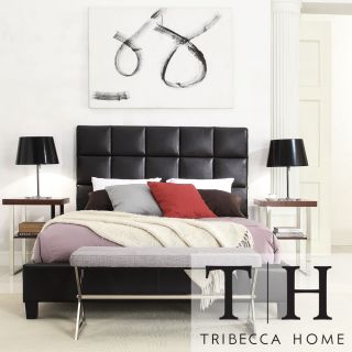 Tribecca Home Tribecca Home Sarajevo Dark Brown Tufted Upholstered Full size Bed Brown Size Full