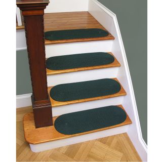 Solid Color Braided Non Skid 9x29 Stair Treads (pack Of 2)