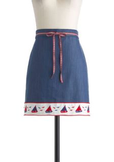 Full Sail Ahead Skirt  Mod Retro Vintage Skirts