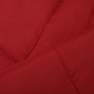 Lcm Home Microfiber Down Alternative Blanket Red Size Twin