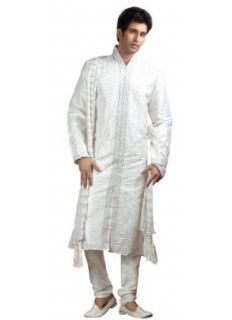 KPMARC6750   Cbazaar Mens Ethnic White World Apparel Clothing