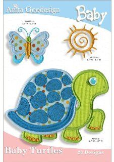 Anita Goodesign Embroidery Designs Cd Baby Turtles