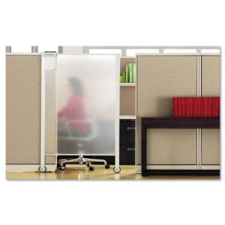 Quartet Products   Quartet   Premium Workstation Privacy Screen, 38w x 65h, Translucent Clear   Sold As 1 Each   Transform modular office spaces into productive, distraction free work areas.   Ultra lightweight, translucent plastic screen open and close to