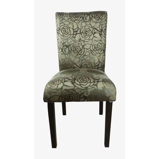 Classic Floral Print Print Parson Chairs (Set of 2) Dining Chairs